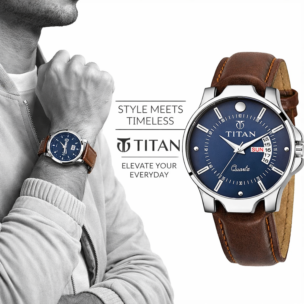 ANALOG STYLISH WATCH FOR MEN WITH UNIQUE DESIGN